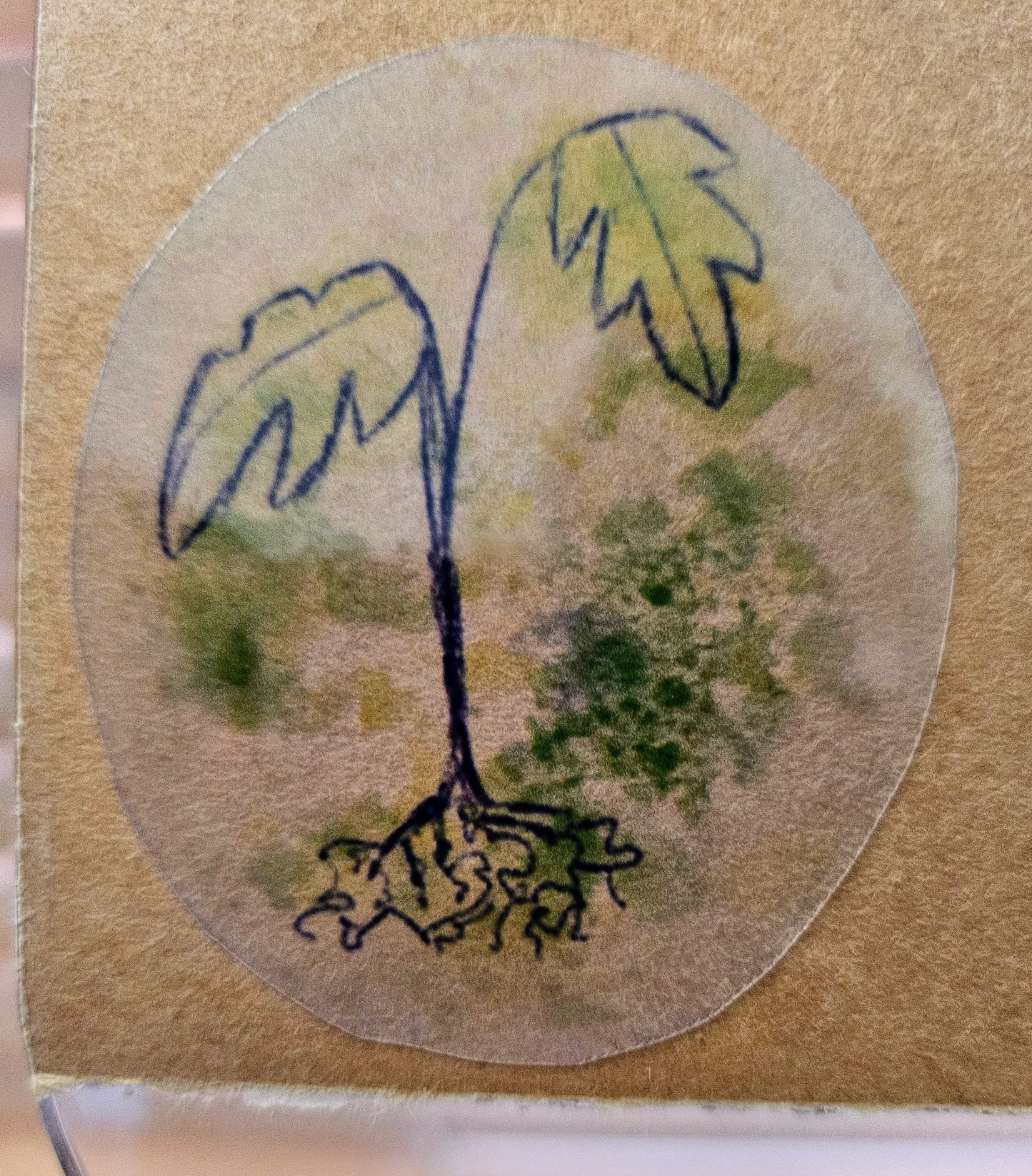 Plant Sticker - Watercolor Collection