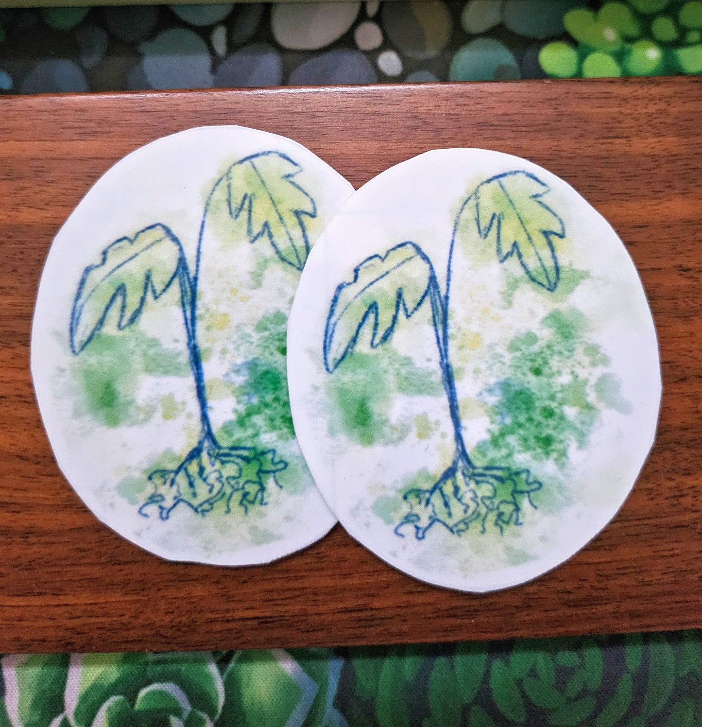 Plant Sticker - Watercolor Collection