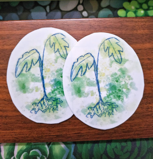 Plant Sticker - Watercolor Collection